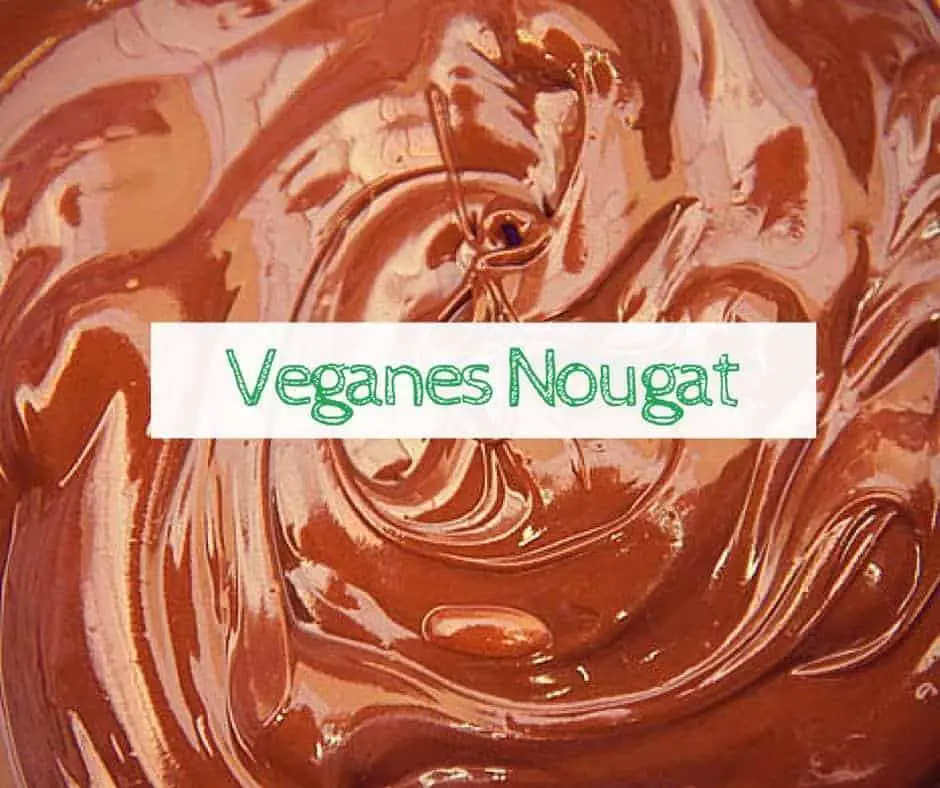 Veganes Nougat